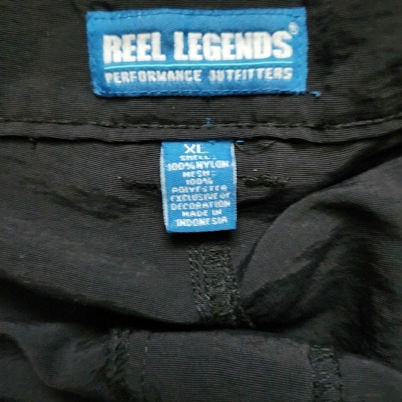 Reel Legends Navy Blue Bonefish UPF 50‎ Quick Dry Cargo Shorts Men's XL - Picture 3 of 7